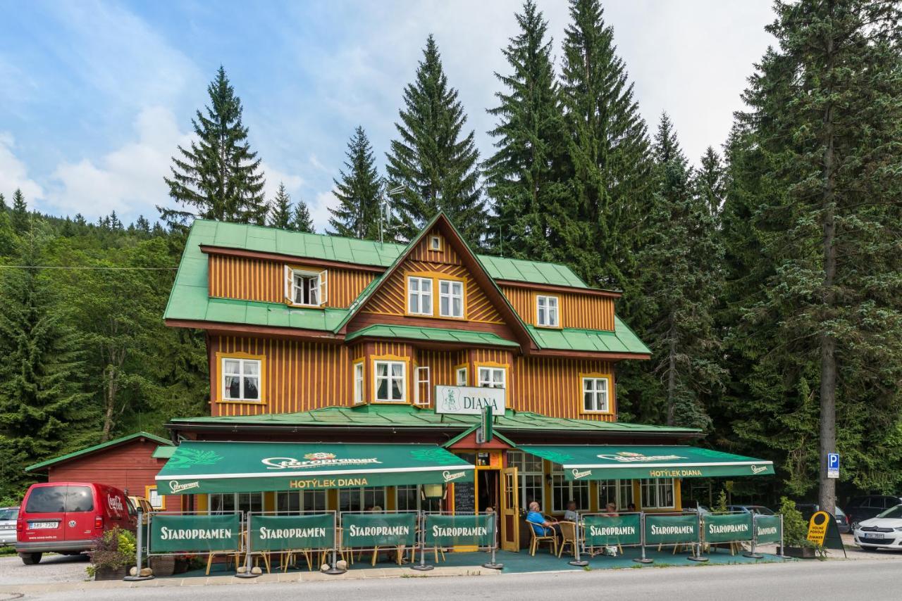 Hotel Diana Spindleruv Mlyn Bagian luar foto